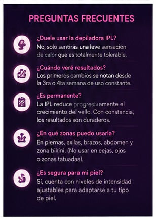 Depiladora Ipl