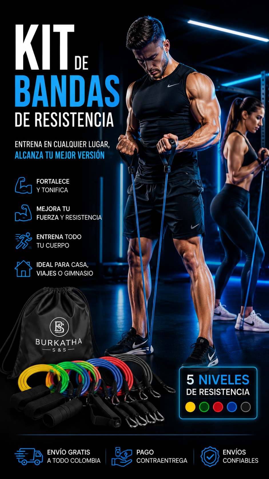 Kit Bandas de Resistencia