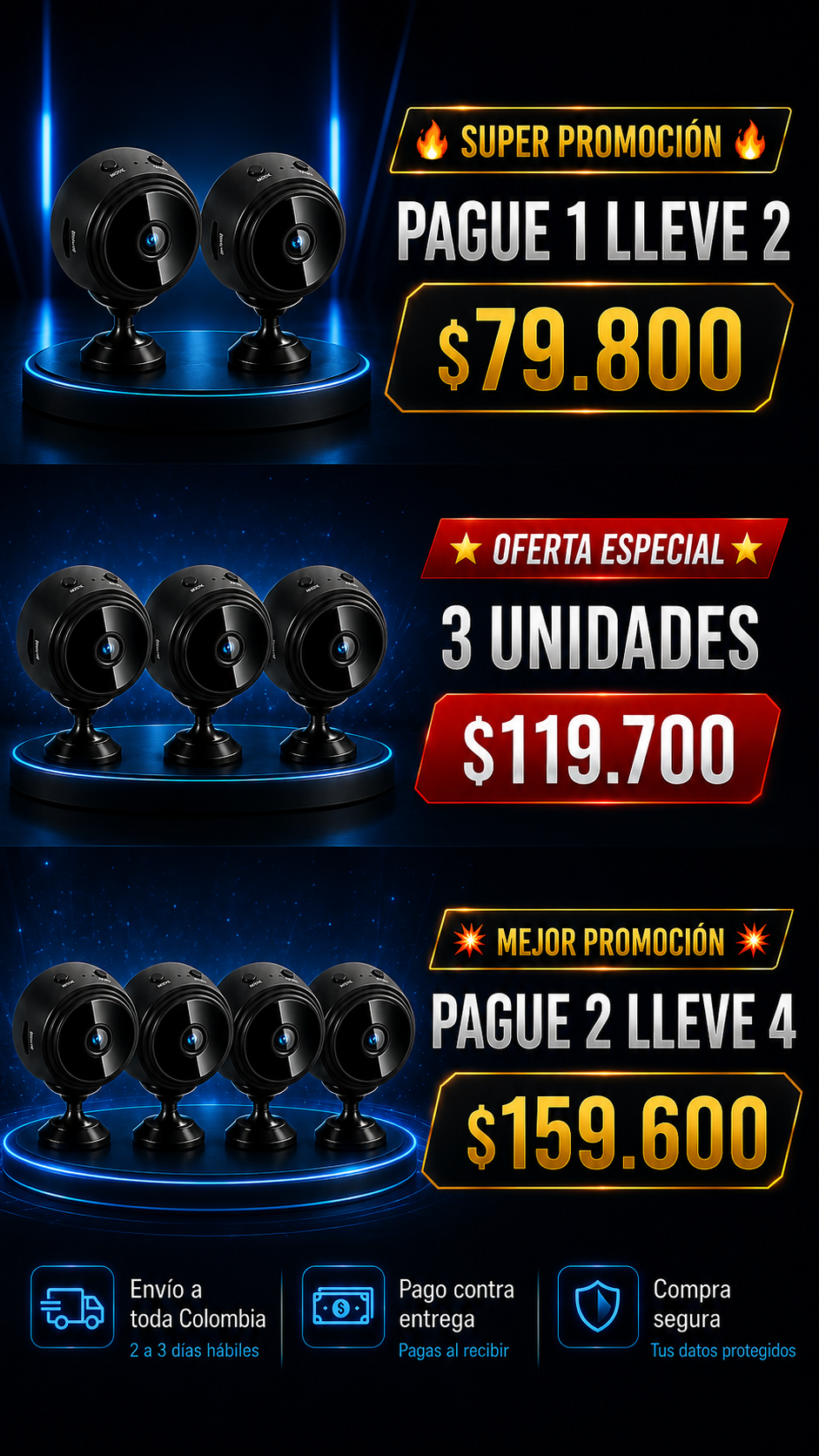 Promoción 2x1 Mini Cámara